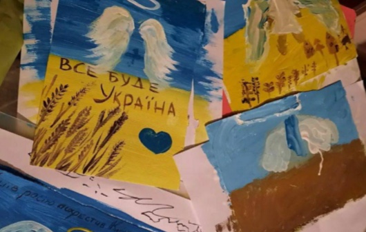 Дитячий малюнок «Все буде Україна»